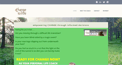 Desktop Screenshot of changetolive.com